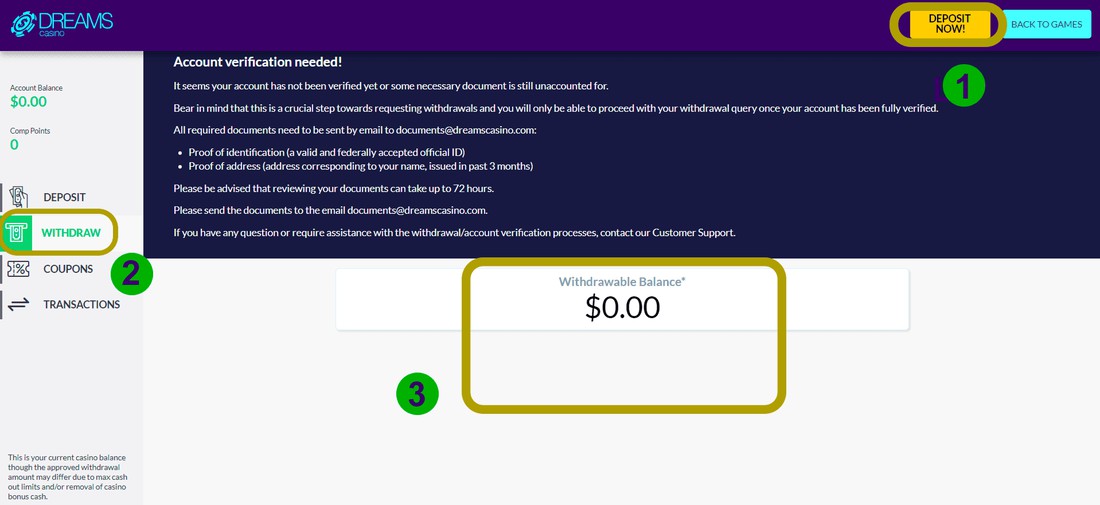 how to withdraw money